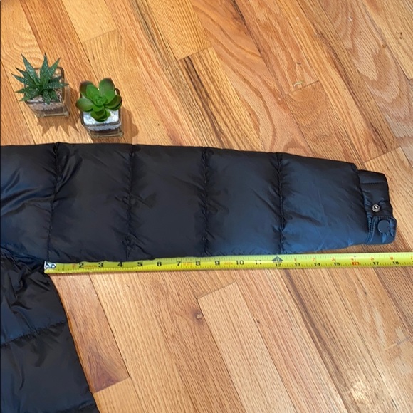 7 For All Mankind black down parka coat jacket - Picture 7 of 9
